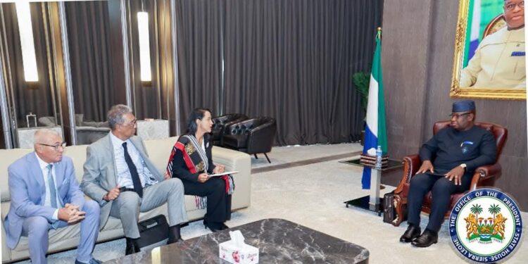 COMMISSION DE L’UA – La tournée diplomatique de Madagascar pour défendre la candidature de Richard Randriamandranto se poursuit en Sierra Leone