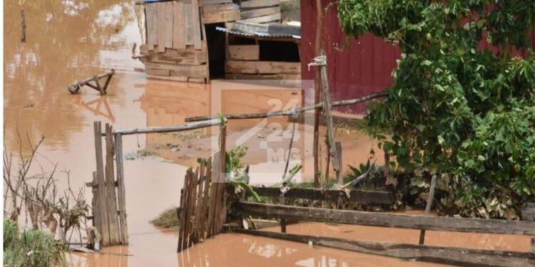 INTEMPERIES – Plus de 2 500 sinistrés du côté d’Ampitatafika et ses environs à cause de la montée des eaux, selon le BNGRC