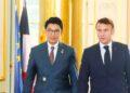 Emmanuel Macron et Andry Rajoelina en co-parrainage de la nouvelle promotion du programme Young Leaders de la French-African Foundation
