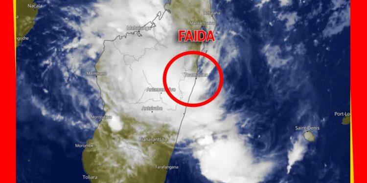 METEO – Faida perd en intensité, alertes levées pour Ambatosoa et Antalaha, alerte bleue pour Atsinanana et Analanjirofo