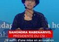 SAHONDRA RABENARIVO, PRESIDENTE DU CSI – “Il suffit d’une mise en accusation et tout Madagascar tremblera”