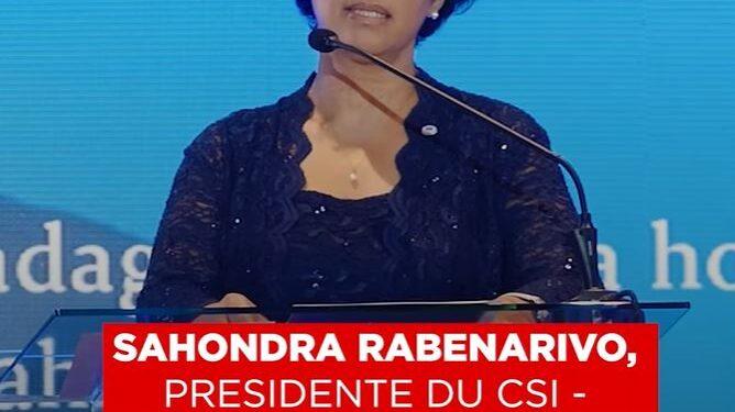 SAHONDRA RABENARIVO, PRESIDENTE DU CSI – “Il suffit d’une mise en accusation et tout Madagascar tremblera”