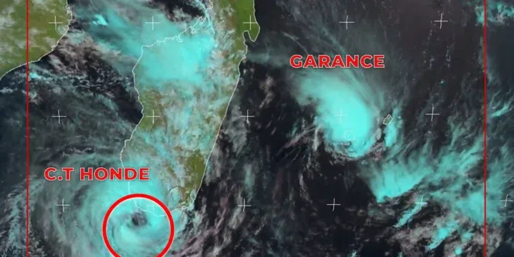 METEOROLOGIE – Le cyclone tropical Honde provoque des coups de vents de 90km/h dans le Sud de Madagascar