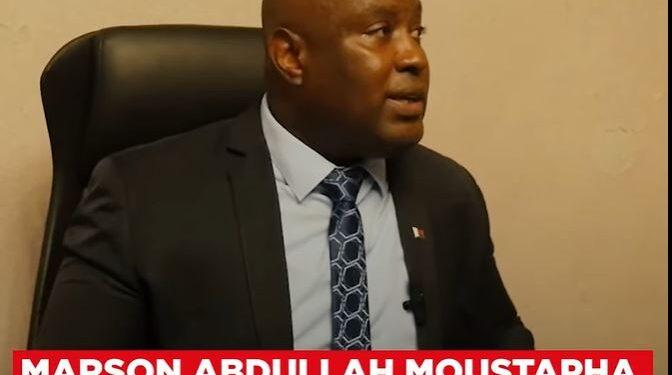 MARSON ABDULLAH MOUSTAPHA, MINISTRE JEUNESSE ET DES SPORTS – “La CAF nous recommande des techniciens spécialiste de la pelouse”
