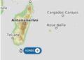 METEOROLOGIE – Honde s’éloigne de Madagascar avec bande pluvio-nuageuse