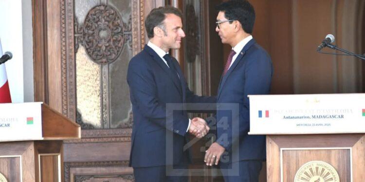 VISITE D’ETAT – La France se positionne pour soutenir Madagascar face aux éventuelles “prédations et provocations géopolitiques”