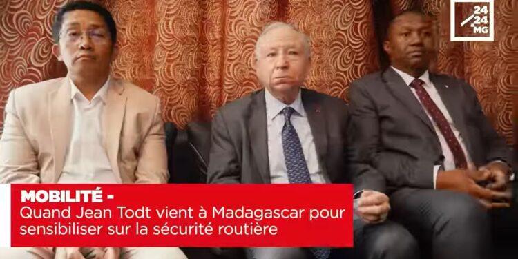 MOBILITÉ – Quand Jean Todt vient à Madagascar pour sensibiliser sur la sécurité routière