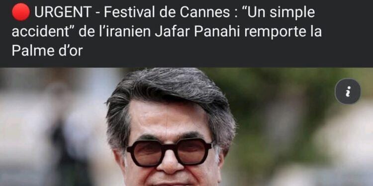 FESTIVAL DE CANNES – Une Palme d’or pour l’engagement politique de l’Iranien Jafar Panahi et un hommage bouleversant à Denzel Washington