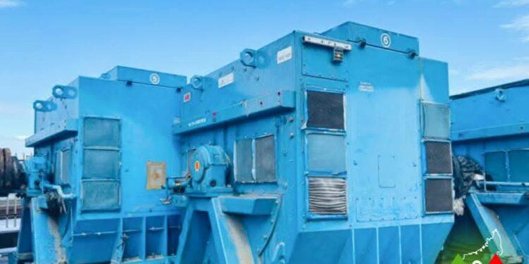 ENERGIE – Sept alternateurs de 64 tonnes chacun à Toamasina pour compléter les sept blocs moteurs de 70 tonnes de la centrale thermique d’Ambohimanambola 