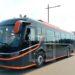 TRANSPORT EN COMMUN – 12 bus électriques et thermiques de la marque Foton réceptionnés à Ivato par le President Rajoelina