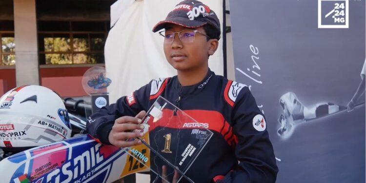 KARTING – Matheo Rajomarison, 12 ans, pilote à grande vitesse