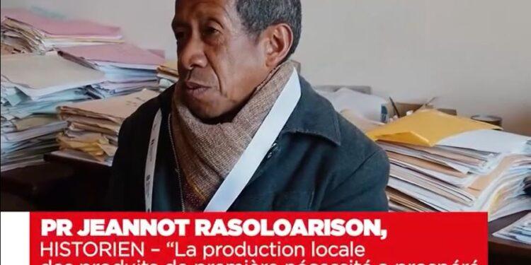 PR JEANNOT RASOLOARISON, HISTORIEN – “La production locale des produits de première nécessité a prospéré durant la Deuxième Guerre mondiale”