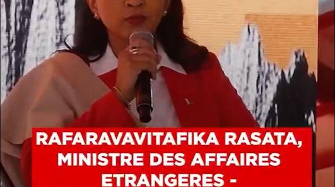 RAFARAVAVITAFIKA RASATA, MINISTRE DES AFFAIRES ETRANGERES – “Le Japon représente une source d’inspiration en particulier pour Madagascar”
