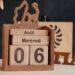 ARTISANAT – Le calendrier en bois qui défie le temps