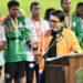 FOOTBALL – Andry Rajoelina annonce l’octroi d’une villa aux 29 joueurs des Barea A’ et au sélectionneur Romuald Rakotondrabe