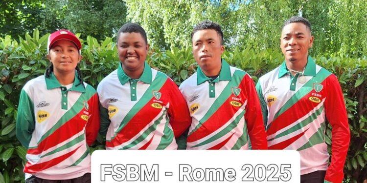SPORTS BOULES – Lova Rakotoarisoa et Fanantenana « Fana » Ravomanana sacrés champions du monde de pétanque en doublette mixte