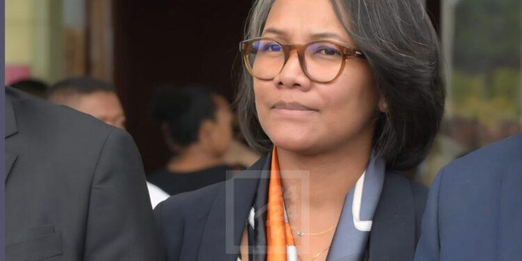 JUSTICE – Marie Michelle Sahondrarimalala arrive au parquet général pour y être entendue après deux semaines de garde à vue