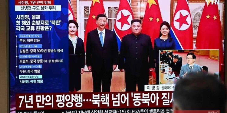 DIPLOMATIE – Xi Jinping, en visite en Corée du Nord, veut porter sa relation avec ce pays à « de nouveaux sommets »