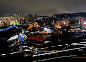 INTEMPÉRIES – Au moins 15 morts et des centaines de blessés en Chine suite à des orages et des précipitations extrêmes
