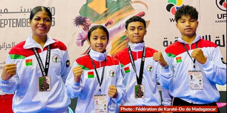 SPORT DE COMBAT – Deux médailles de bronze et quatre qualifications mondiales pour Madagascar aux Championnats d’Afrique d’Alger