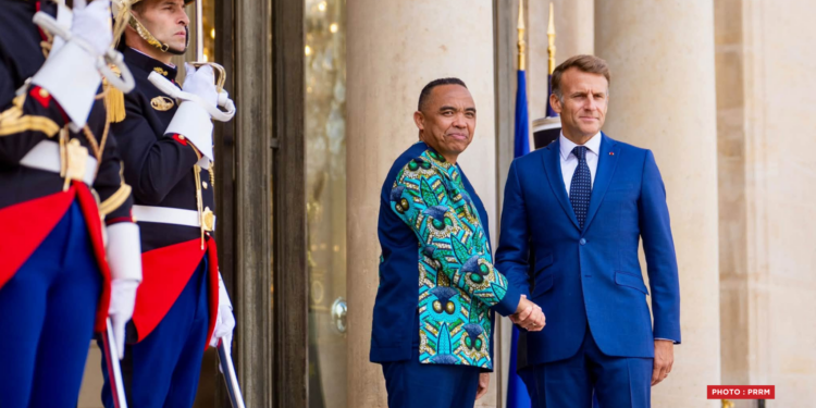 DIPLOMATIE – Le Colonel Michael Randrianirina reçu par Emmanuel Macron à l’Elysée à Paris avant son déplacement à Bruxelles