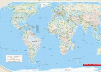GÉOGRAPHIE – Une résolution portée par le Togo et l’Union africaine devant l’ONU veut corriger la représentation de l’Afrique sur les cartes du monde