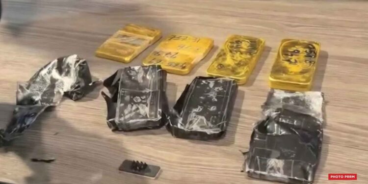 TRAFIC – Une enquête en cours sur le poids exact de l’or objet d’une tentative d’exportation le 13 septembre, selon la ministre de la Justice