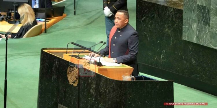 A LA TRIBUNE DE L’ONU – Le président Michaël Randrianirina réaffirme la volonté des autorités de la Refondation de tenir des élections avant fin 2027