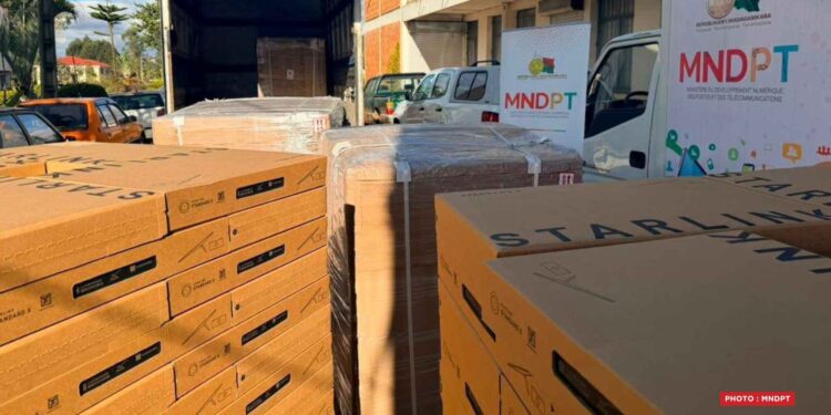 INTERNET – Madagascar reçoit 300 kits de la part de Starlink à répartir dans les zones mal desservies par Internet