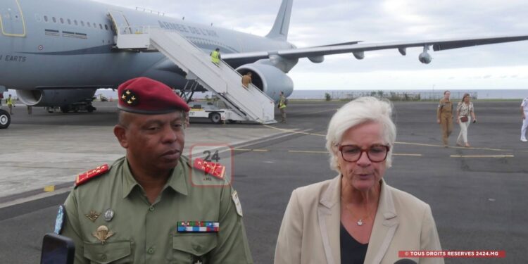 COOPÉRATION – La ministre française des Armées et des anciens combattants, Catherine Vautrin, en visite à Madagascar
